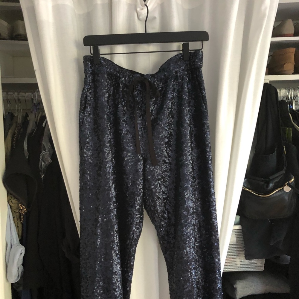 Sequined Pants